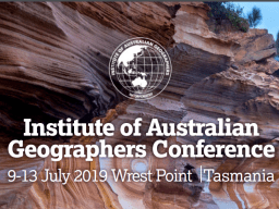 ANU&#039;s academics present at the Institute of Australian Geographers conference