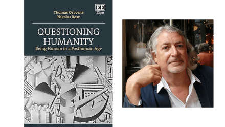 Book cover and Prof. Nikolas Rose