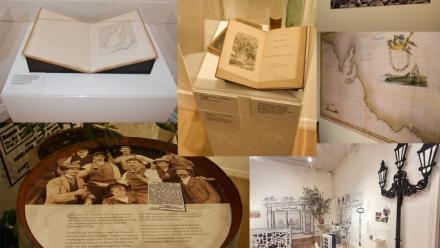 Collage of images of the Exhibition at Unley Museum