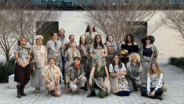 participants to the Campus Couture Fashion Show