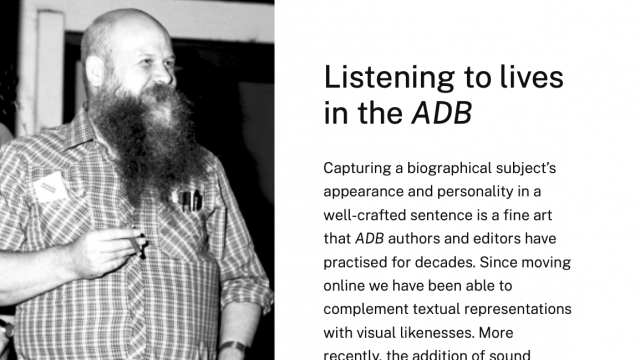 National Centre of Biography News, August 2024